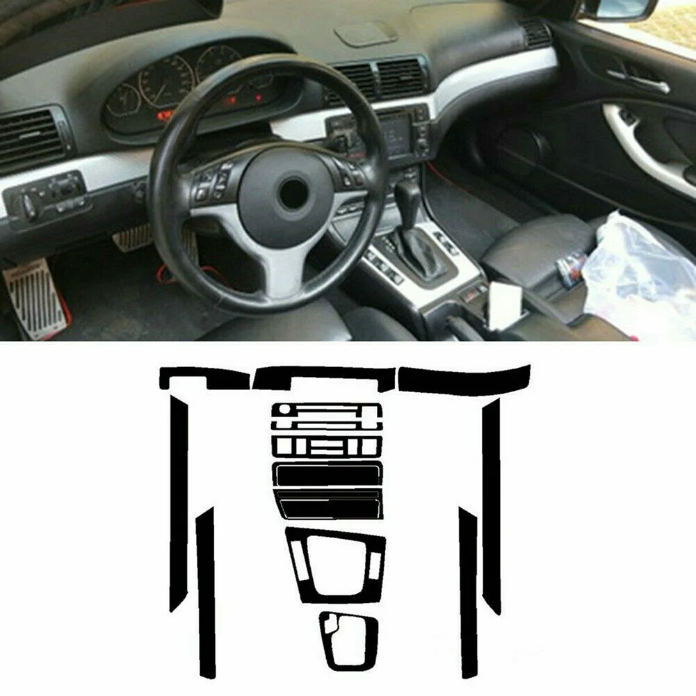 1Set Interior Dash Wrap Trim For BMW 3 Series E46 1998-2005 Carbon Fiber 3D Sticker Durable For Left Side Car Decor Accessories
1Set Interior Dash Wrap Trim For BMW 3 Series E46 1998-2005 Carbon Fiber 3D Sticker Durable For Left Side Car Decor Accessories