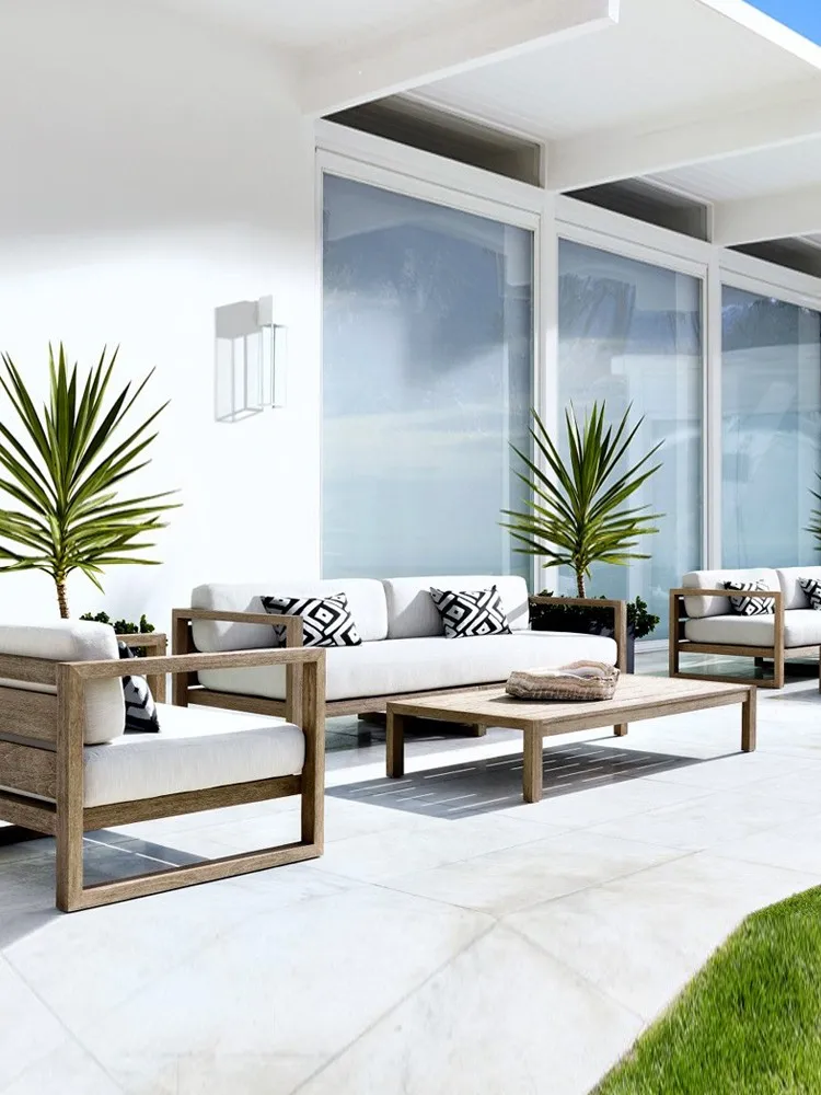Customized outdoor rattan sofa, teak wood, solid wood courtyard, anti-corrosion wood, designer hotel, outdoor rattan chair,
Customized outdoor rattan sofa, teak wood, solid wood courtyard, anti-corrosion wood, designer hotel, outdoor rattan chair,