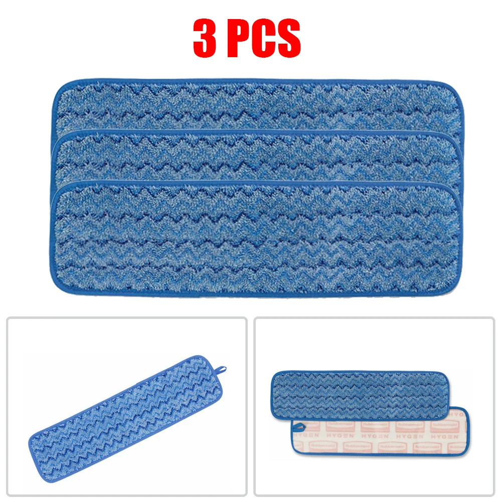 3pcs Microfiber Refill Mop Cloths For Rubbermaid Commercial 18inch Wet Pad Q411 Robot Vacuum Cleaner Cleaning Cloth Rag Parts
3pcs Microfiber Refill Mop Cloths For Rubbermaid Commercial 18inch Wet Pad Q411 Robot Vacuum Cleaner Cleaning Cloth Rag Parts