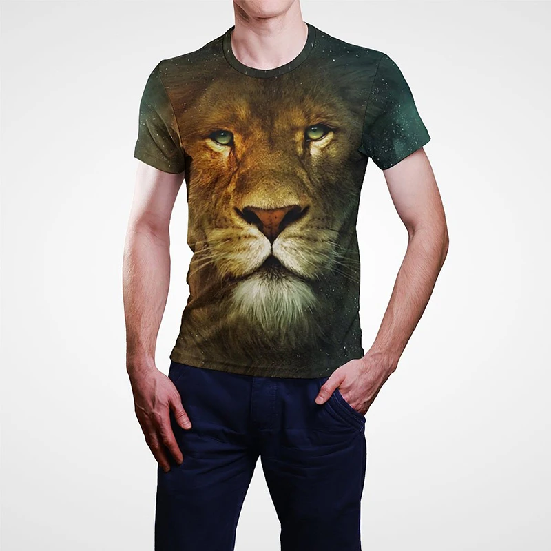 2022 Animal Lion T-shirt Boys Girls 3D Print T Shirts Fashion Men Women Casual Short Sleeves Clothing Summer Top Tees
2022 Animal Lion T-shirt Boys Girls 3D Print T Shirts Fashion Men Women Casual Short Sleeves Clothing Summer Top Tees