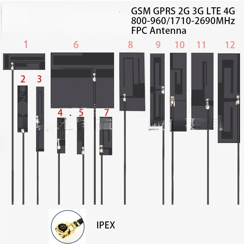 LTE 4G 3G GSM NB-IOT Full Band Internal Patch Antenna 4G PCB FPC Internal Antenna
LTE 4G 3G GSM NB-IOT Full Band Internal Patch Antenna 4G PCB FPC Internal Antenna
