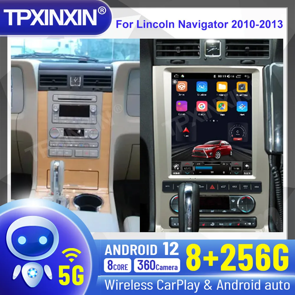 2 Din Android 12.0 8G+256G For Lincoln Navigator 2010-2013 Radio Car GPS Navigation Auto Stereo Head Unit DSP Multimedia Player
2 Din Android 12.0 8G+256G For Lincoln Navigator 2010-2013 Radio Car GPS Navigation Auto Stereo Head Unit DSP Multimedia Player