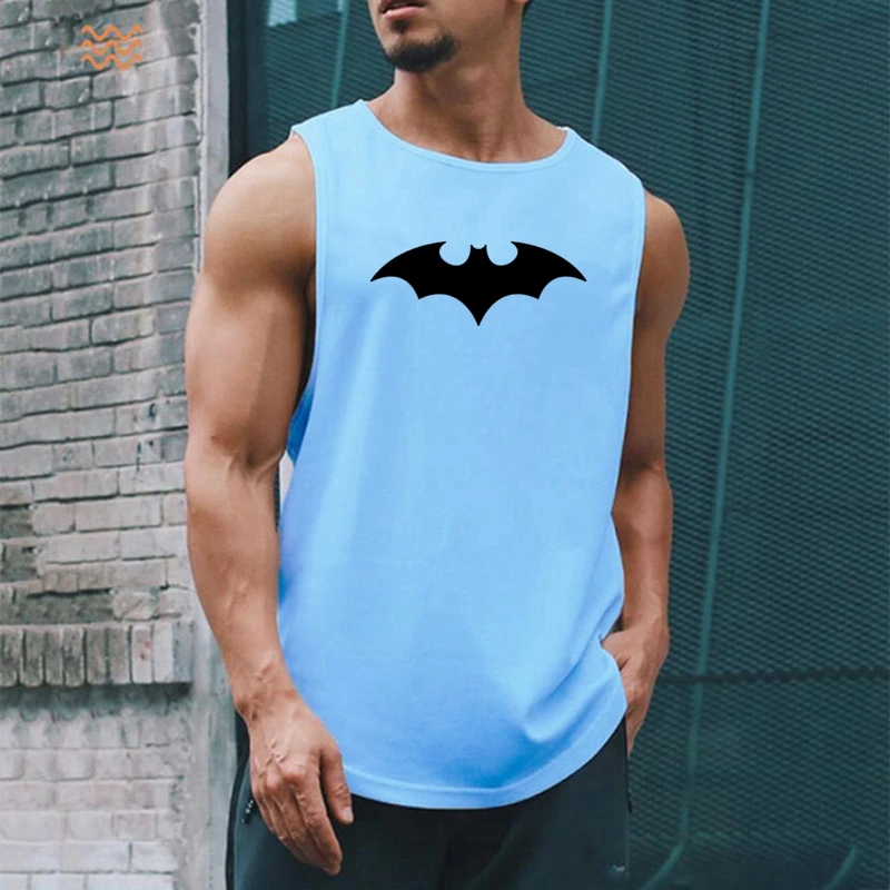 Mens Gym Tank Top Mesh Bodybuilding Clothing Summer Fitness Workout Quick Dry Sleeveless Shirt Bat print Running Vest
Mens Gym Tank Top Mesh Bodybuilding Clothing Summer Fitness Workout Quick Dry Sleeveless Shirt Bat print Running Vest