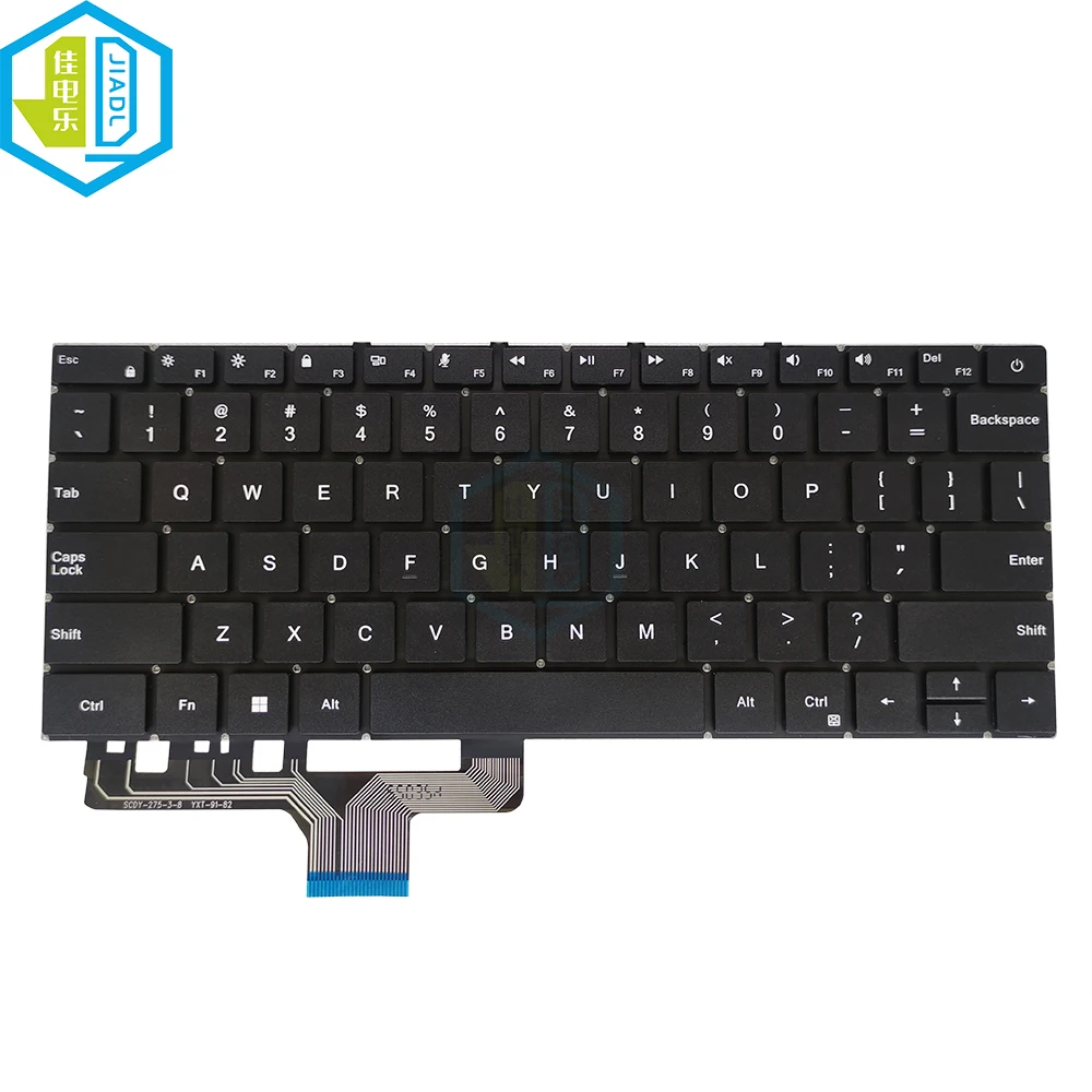 

US English Notebook keyboard SCDY-275-3-8 YXT-91-82 USA United States laptop replacement keyboards pc parts small enter keycaps