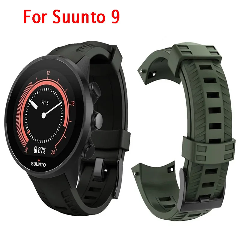 Suitable for Songtuo Suunto9 Songtuo sports silicone strap Songtuo suunto9 tire tread silicone strap
Suitable for Songtuo Suunto9 Songtuo sports silicone strap Songtuo suunto9 tire tread silicone strap