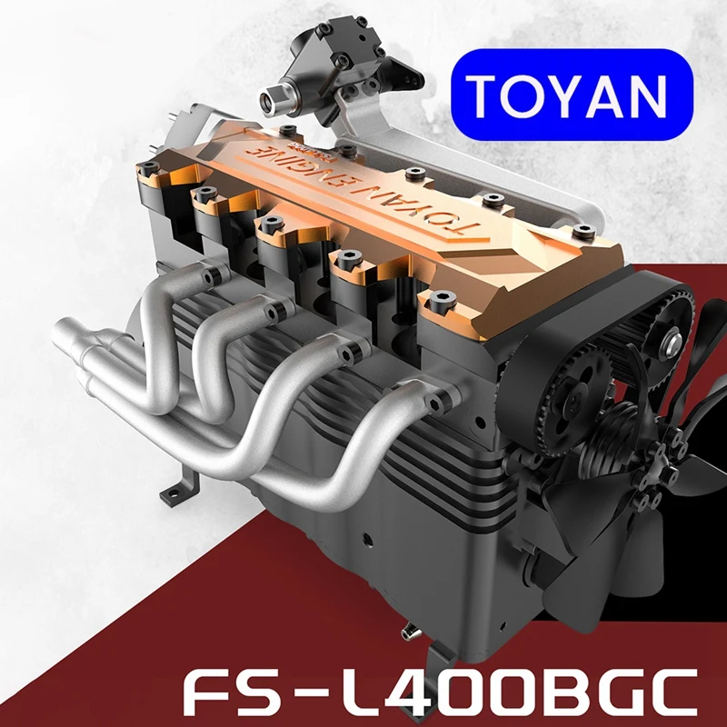 4-тактный встроенный 4-цилиндровый бензиновый двигатель TOYAN FS L400BGC с водяным охлаждением, сборная модель «сделай сам», прочная и легкая установка
4-тактный встроенный 4-цилиндровый бензиновый двигатель TOYAN FS L400BGC с водяным охлаждением, сборная модель «сделай сам», прочная и легкая установка