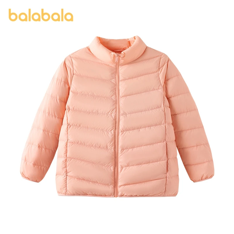 Balabala Kids Unisex Down Jacket 2023 Winter New Fashion Stand Collar Lightweight Warm Jacket
Balabala Kids Unisex Down Jacket 2023 Winter New Fashion Stand Collar Lightweight Warm Jacket