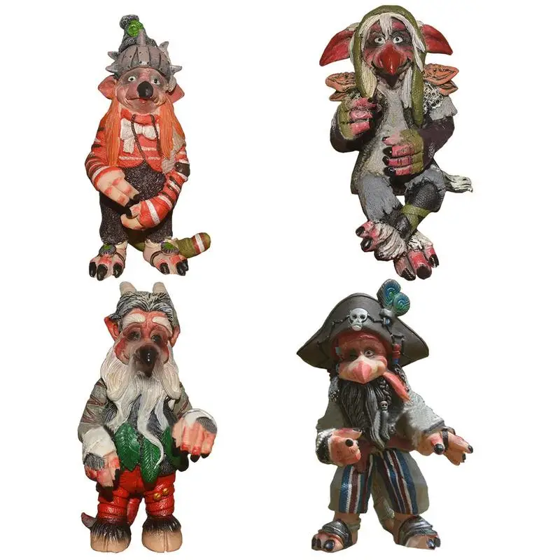 Garden Troll Resin Sculpture Yard Leprechaun Statue Miniature Decorative Colorful Figurines Waterproof Desktop Decor Ornaments
Garden Troll Resin Sculpture Yard Leprechaun Statue Miniature Decorative Colorful Figurines Waterproof Desktop Decor Ornaments