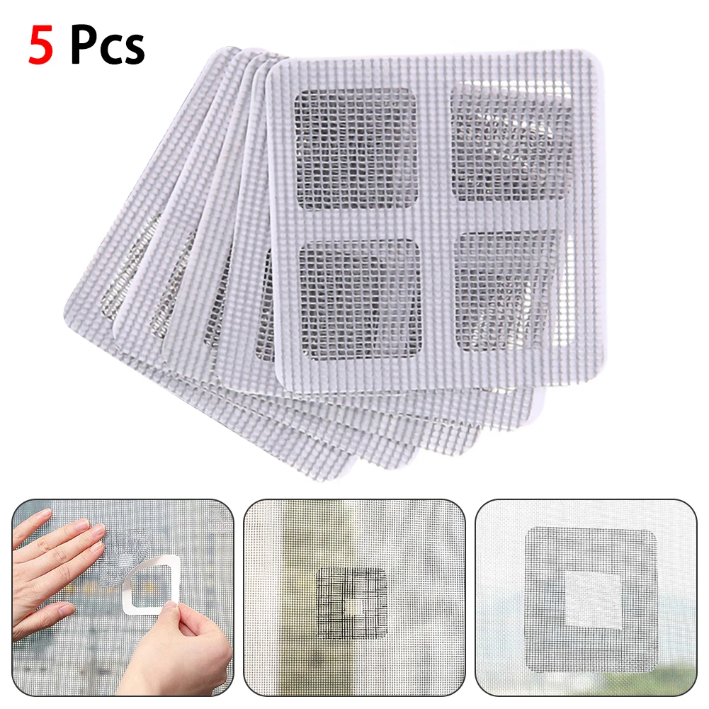 New 5Pcs Set Of Anti-mosquito Repair Stickers Durable Anti-Insect Fly Bug Door Window Mosquito Screen Repair Net Repair Patch
New 5Pcs Set Of Anti-mosquito Repair Stickers Durable Anti-Insect Fly Bug Door Window Mosquito Screen Repair Net Repair Patch