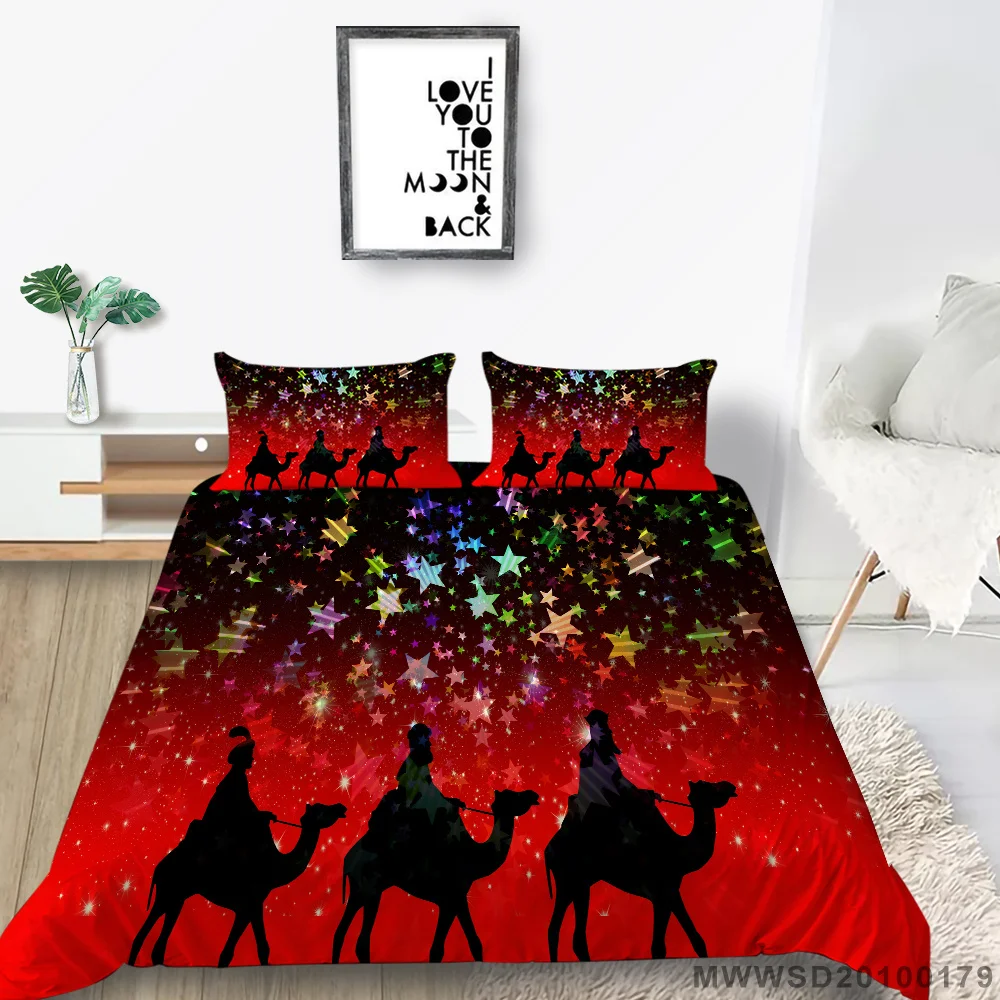 Unique Design Bed Comforter Covers Christmas Bedspreads Newly Bedclothes Children King Size Home Textiles Pillowcase
Unique Design Bed Comforter Covers Christmas Bedspreads Newly Bedclothes Children King Size Home Textiles Pillowcase