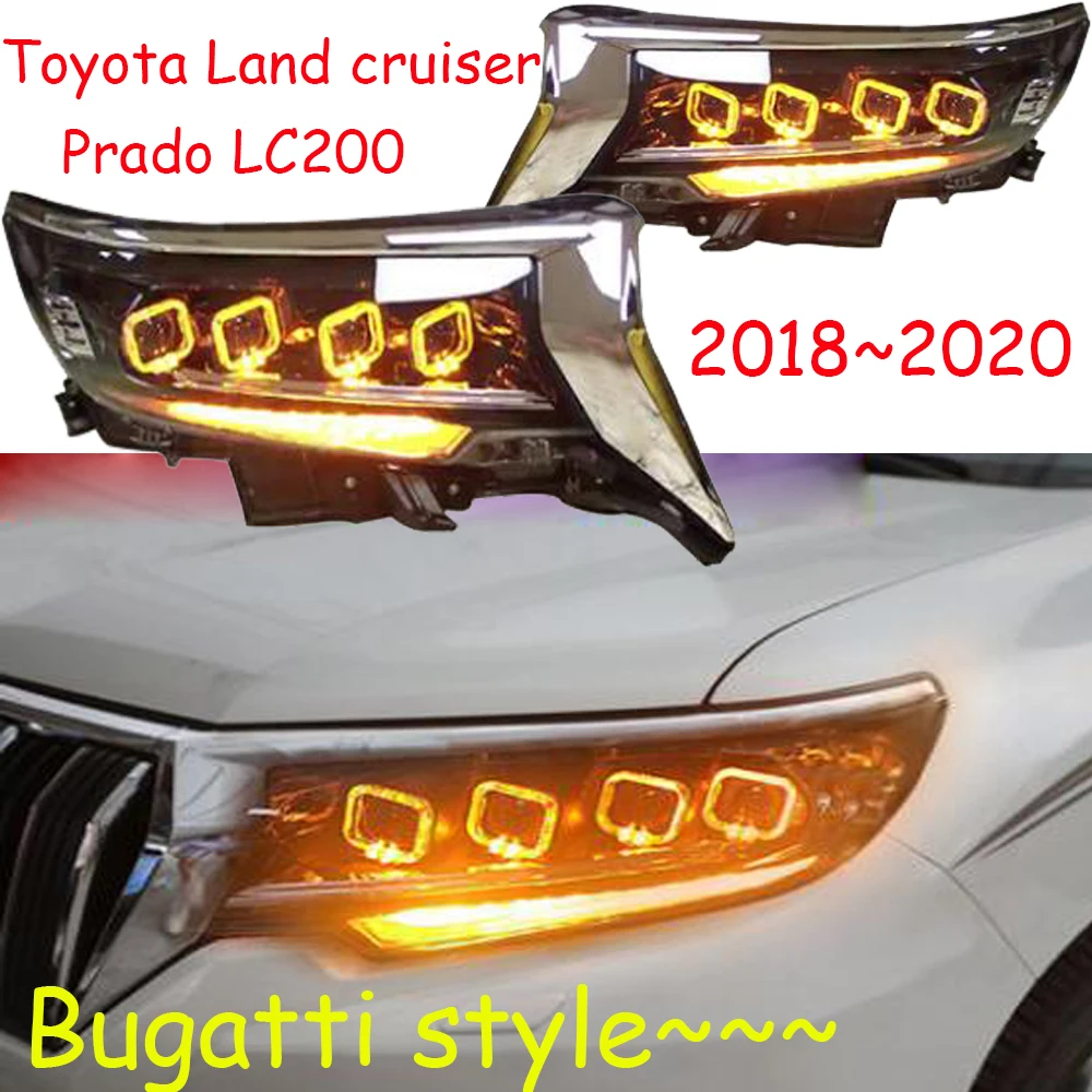 2pcs Car Styling For Cruiser Prado Headlights 2018 2019 LC200 LED Head Lamp DRL HI LO Lamp All LED Lens Automobile Accessories
2pcs Car Styling For Cruiser Prado Headlights 2018 2019 LC200 LED Head Lamp DRL HI LO Lamp All LED Lens Automobile Accessories