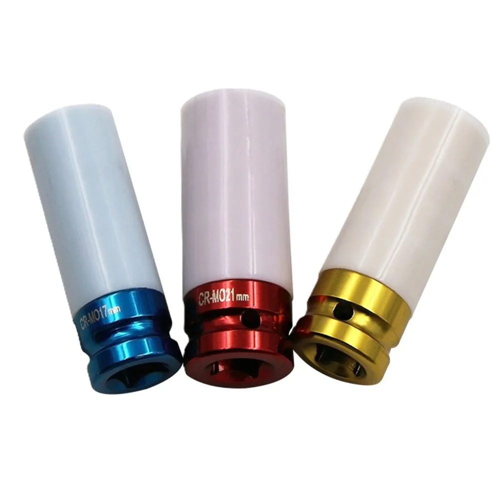 Corrosion Resistant Sleeve Nut Socket Set 17mm 19mm 21mm Nylon Sleeves for Wheel Protection Strong Torque 3pcs
Corrosion Resistant Sleeve Nut Socket Set 17mm 19mm 21mm Nylon Sleeves for Wheel Protection Strong Torque 3pcs