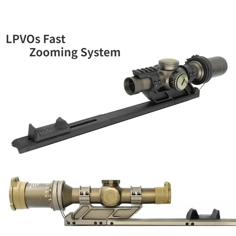 Tactical LPVOs Fast Zooming System Scope Switch 1.93" Optical Centerline Height Mount For 30mm / 34mm Tube Scopeswitch
Tactical LPVOs Fast Zooming System Scope Switch 1.93" Optical Centerline Height Mount For 30mm / 34mm Tube Scopeswitch