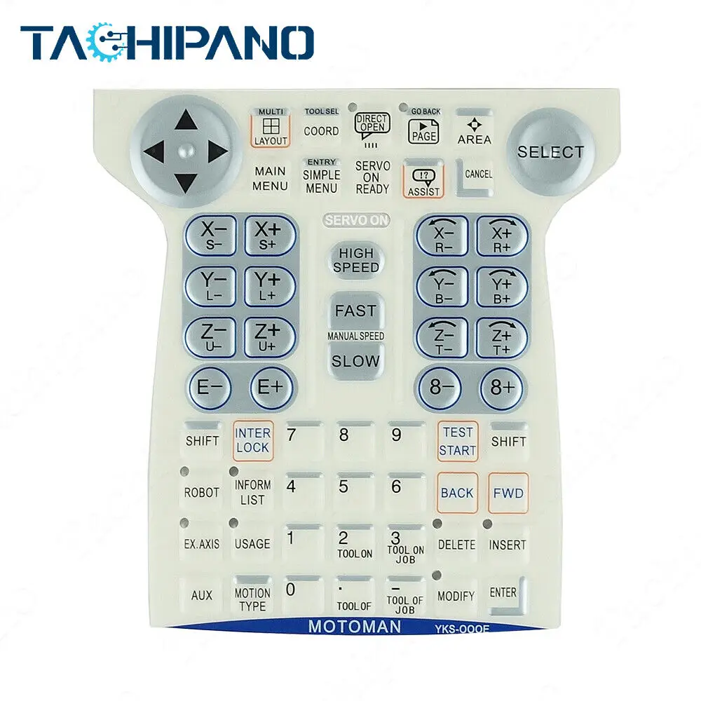 

Membrane Keypad for YKS-000E Yaskawa Electric Corporation YKS-OOOE Overlay