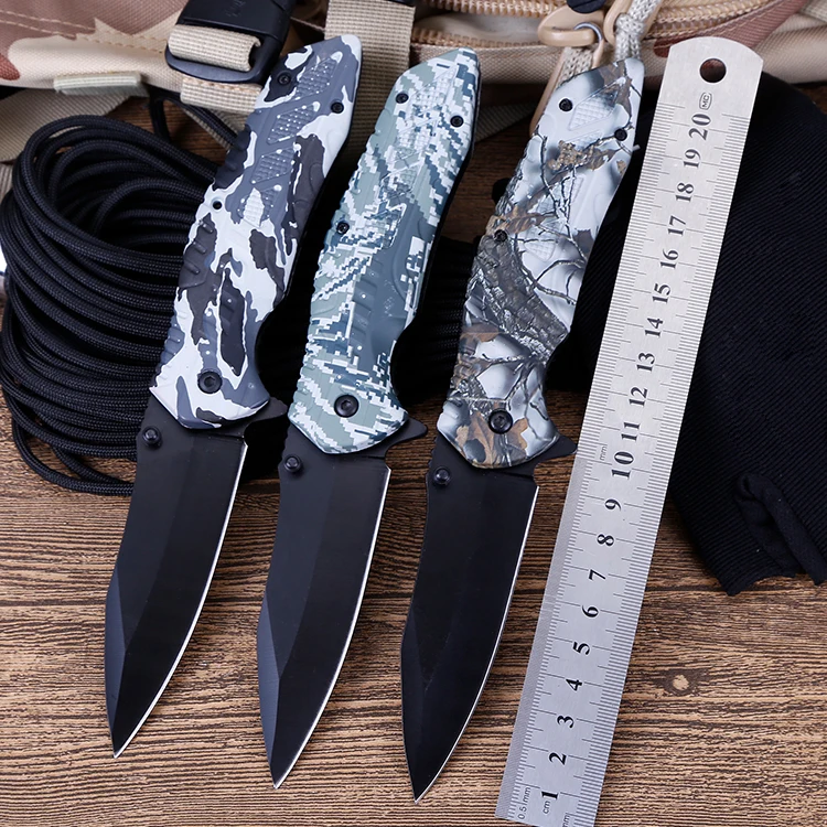 

Складной карманный нож 8,46 дюйма, тактический охотничий нож для выживания на природе с стальным лезвием 440C, походные охотничьи ножи для самообороны, инструмент для повседневного использования