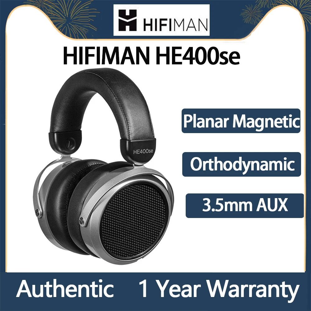Оригинальные наушники Hifiman HE400se с открытой спиной, Классические Магнитные проводные наушники-вкладыши 25 Ом, ортодинамические наушники 20 Гц-20 кГц NEO
Оригинальные наушники Hifiman HE400se с открытой спиной, Классические Магнитные проводные наушники-вкладыши 25 Ом, ортодинамические наушники 20 Гц-20 кГц NEO