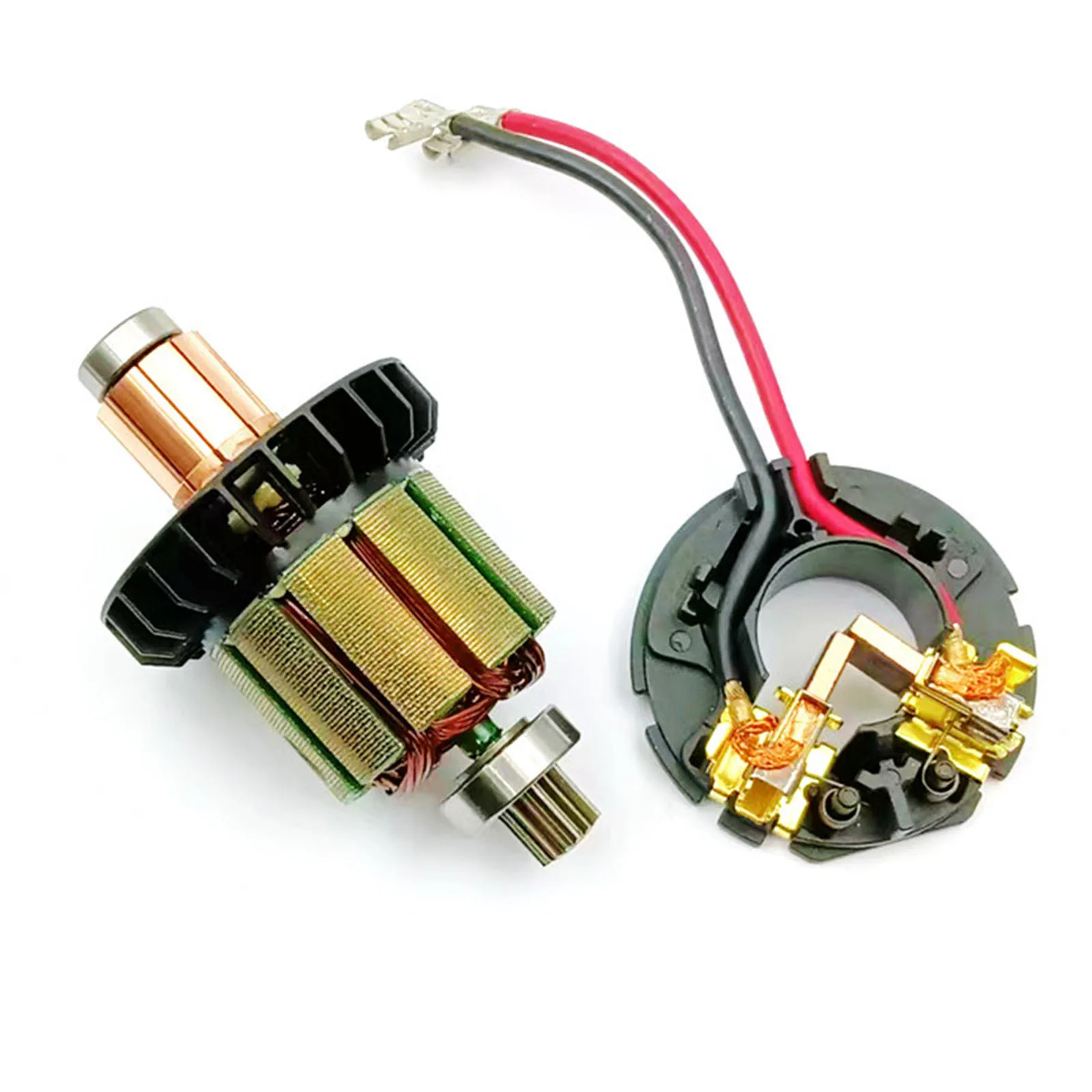 Replacement Parts for MAK DDF482RME High Temperature Resistance Long Life Rotor DDF482 Armature and Carbon Brush Holder
Replacement Parts for MAK DDF482RME High Temperature Resistance Long Life Rotor DDF482 Armature and Carbon Brush Holder