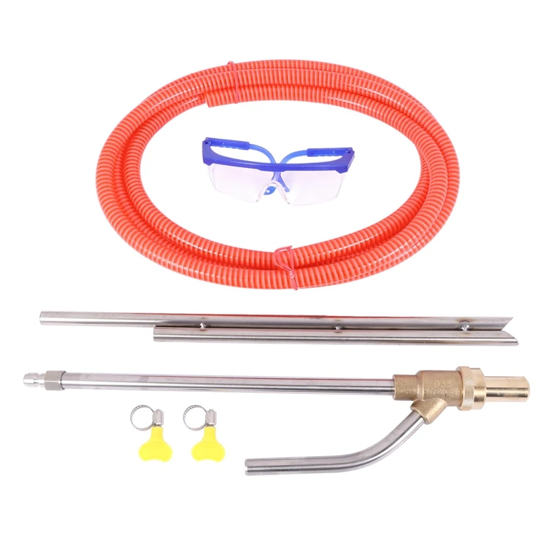 Pressure Washer Sandblasting Kit, Wet Sandblaster Attachment, 5000 PSI, 1/4 Inch Quick Disconnect
Pressure Washer Sandblasting Kit, Wet Sandblaster Attachment, 5000 PSI, 1/4 Inch Quick Disconnect