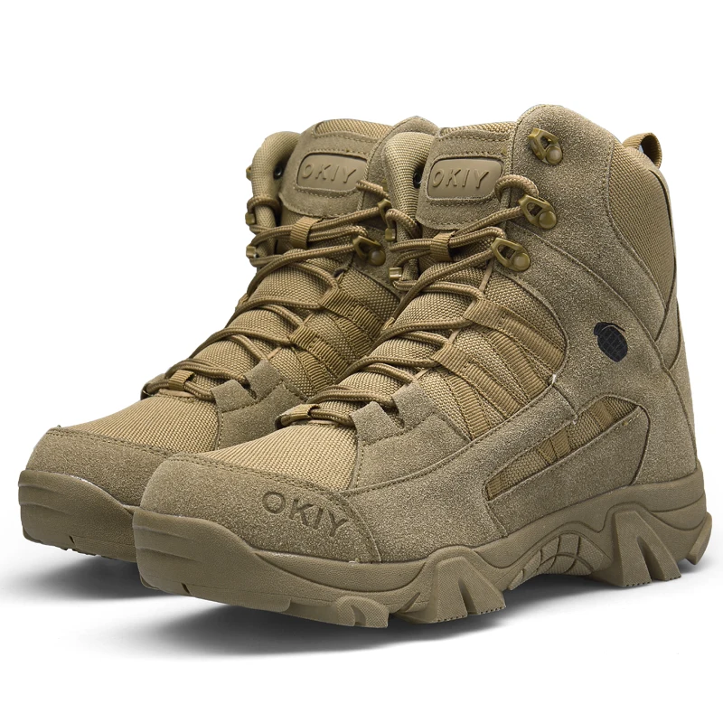 Winter Mens Military Boots Outdoor Leather Hiking Boots Men Army Special Force Desert Tactical Combat Ankle Boots Men Work Shoes
Winter Mens Military Boots Outdoor Leather Hiking Boots Men Army Special Force Desert Tactical Combat Ankle Boots Men Work Shoes