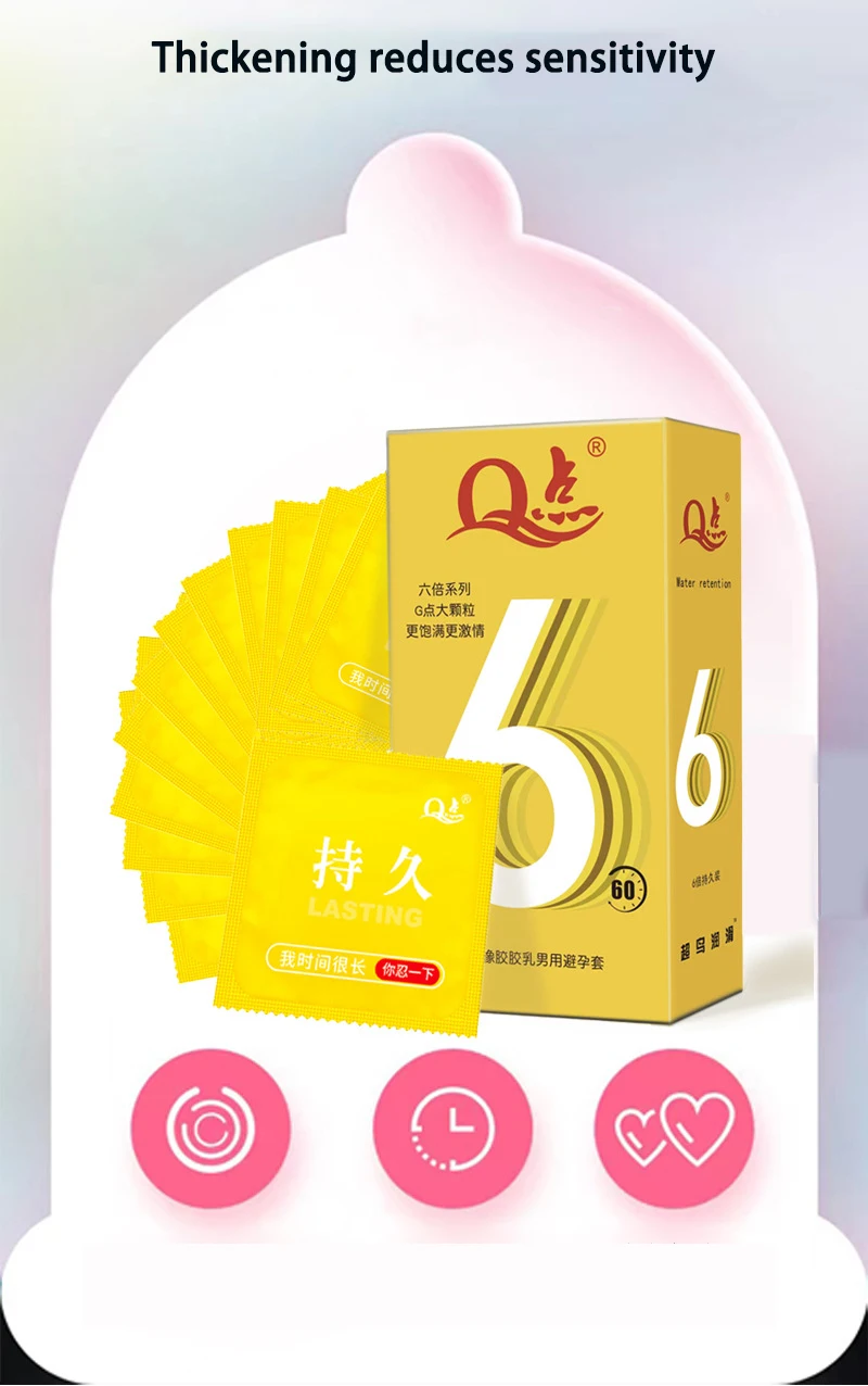 Thicken Condoms Time Delay Ultra Super Safer Contraceptives Stimulate Condom Nautural Latex Rubber Smooth Penis Sleeve Sex Toys Thicken Condoms Time Delay Ultra Super Safer Contraceptives Stimulate Condom Nautural Latex Rubber Smooth Penis Sleeve Sex Toys