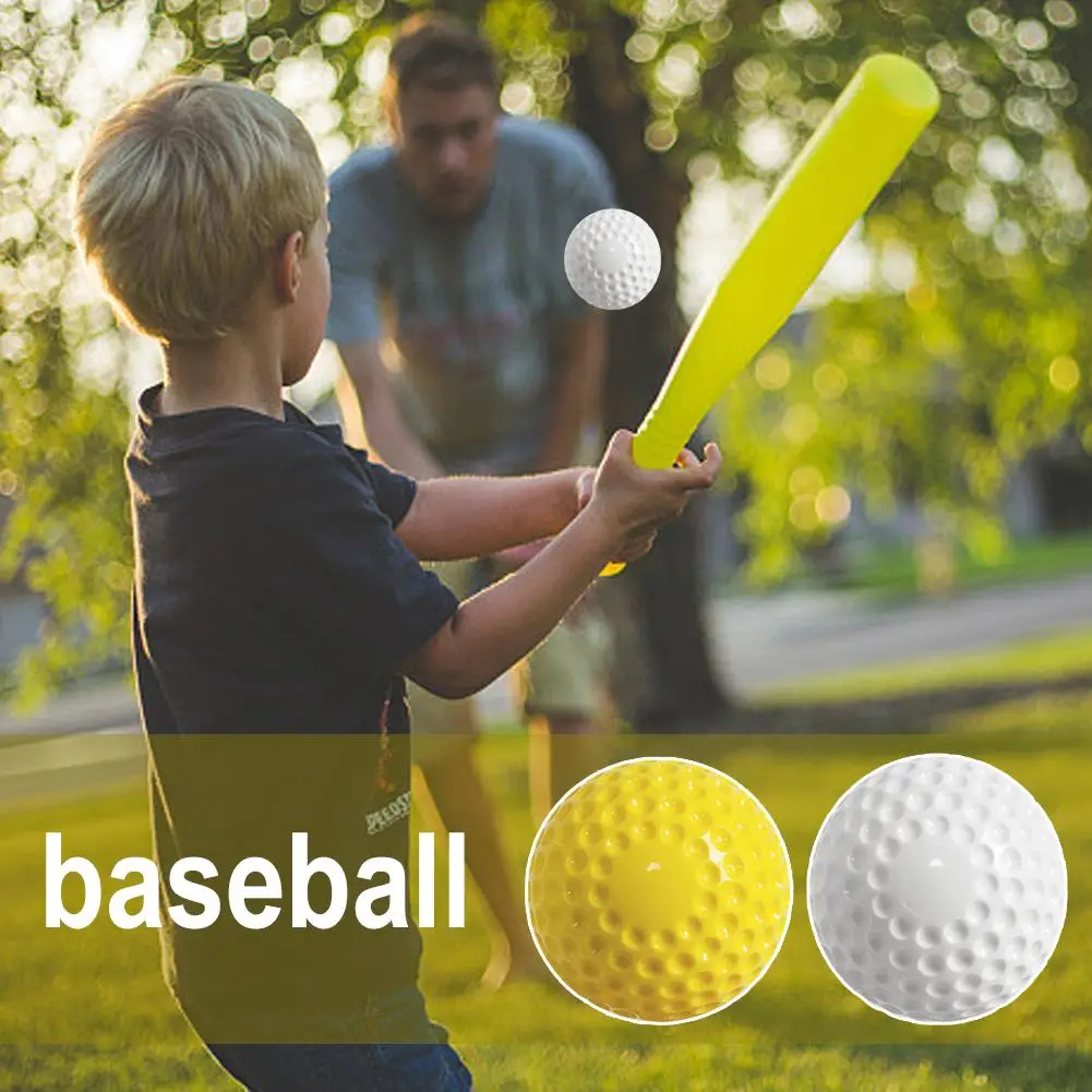 

9 Inch Baseball Training Ball Get Game Ready With Our Dimpled Fielding Practice For Pitching Machines Available Solid Color T6o9