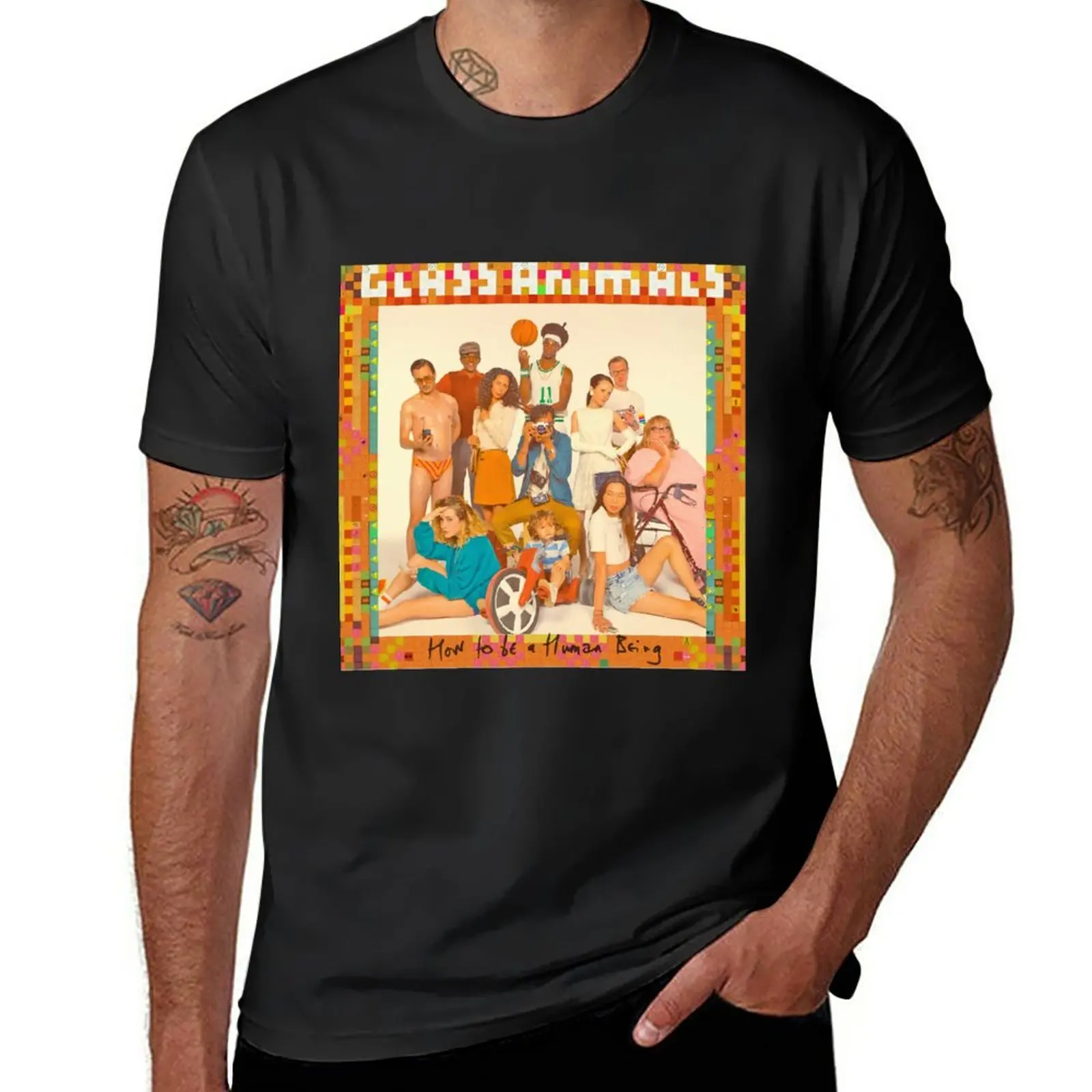New htbahb - glass animals T-Shirt man clothes sports fan t-shirts fitted t shirts for men 
New htbahb - glass animals T-Shirt man clothes sports fan t-shirts fitted t shirts for men