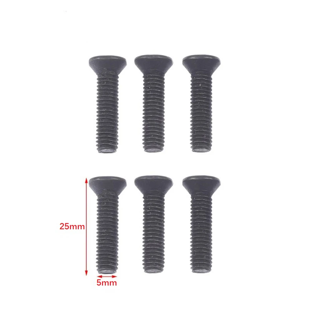 

Fixing Screw Upgrade your hardware with 6 M5/M6 Left Hand Thread Fixing Screws for UNF Drill Chuck Shank Adapters