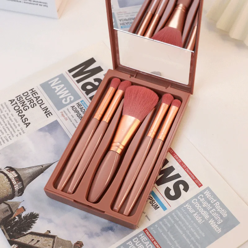 5pcs Make Up Brush Set Woman Hand Mirror Foundation Accessories Beauty Tools For Eyebrows Blusher Microbrushes Eyeshadow Travel
5pcs Make Up Brush Set Woman Hand Mirror Foundation Accessories Beauty Tools For Eyebrows Blusher Microbrushes Eyeshadow Travel