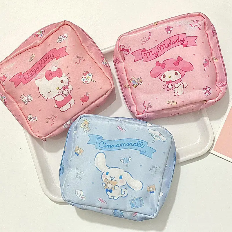 Kawaii Sanrios Sanitary Pad Bag Anime Kitty Melody Cinnamorol Portable Waterproof Sanitary Napkin Storage Tampon Organizer Pouch
Kawaii Sanrios Sanitary Pad Bag Anime Kitty Melody Cinnamorol Portable Waterproof Sanitary Napkin Storage Tampon Organizer Pouch