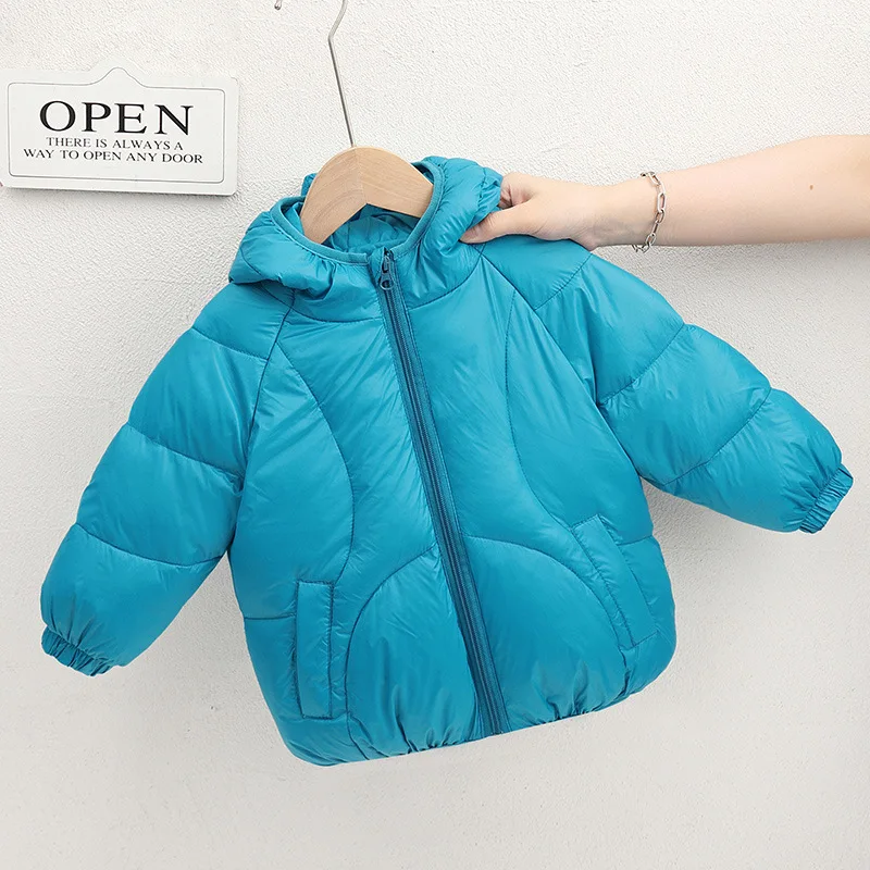 

Down Jackets Winter For Boys Girls 1 2 3 4 5 6 Years Old Children Thick Warm Hoodies Parkas Clothing Baby Coats Kids Outerwear