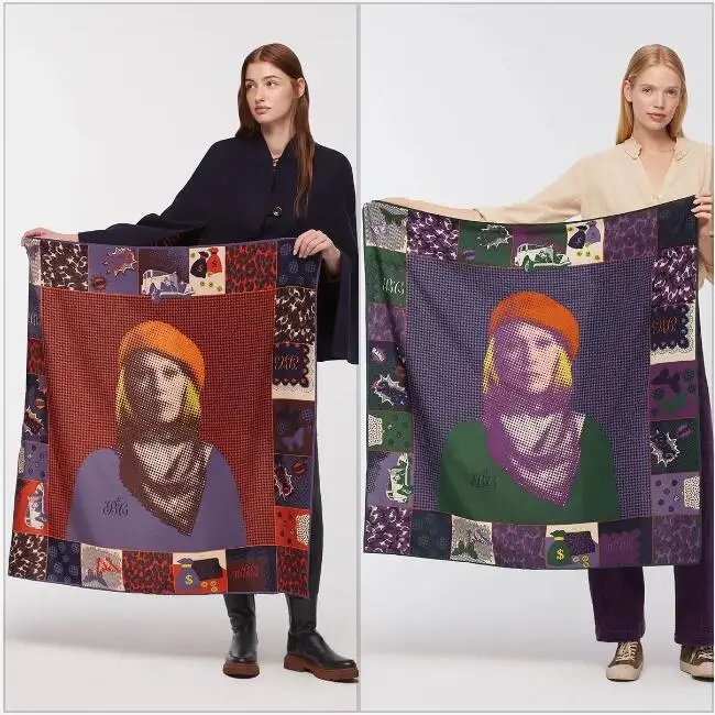 Foreign Trade Original Spanish Scarf Printing Fashion Personality Big Square Scarf Shawl Neck New Style
Foreign Trade Original Spanish Scarf Printing Fashion Personality Big Square Scarf Shawl Neck New Style