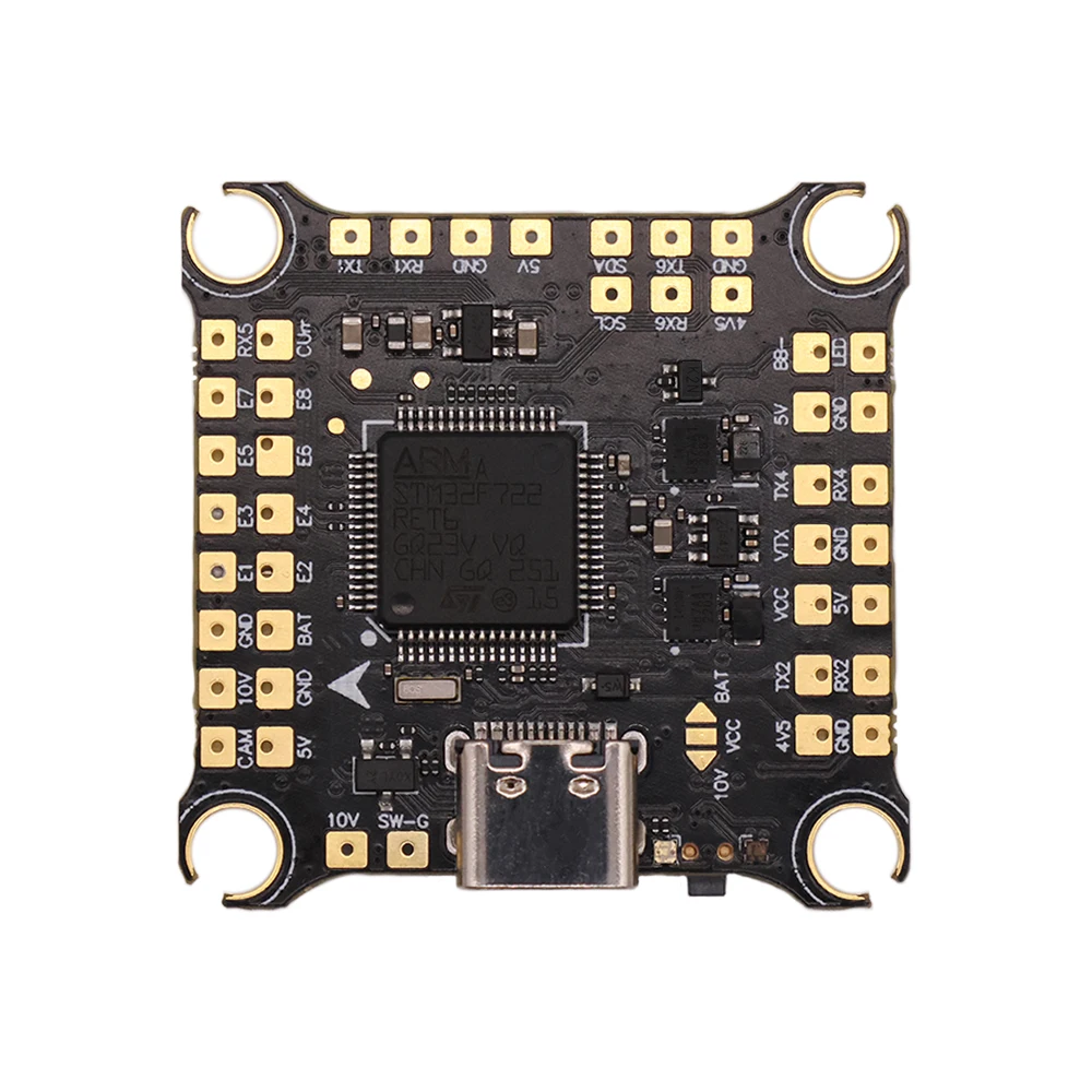 

HAKRC F7230 V2 Mini Flight Controller 3S-6S Lipo Dual BEC 5V 3A 9V 2,5 EINE Betaflight for FPV Racing Eders