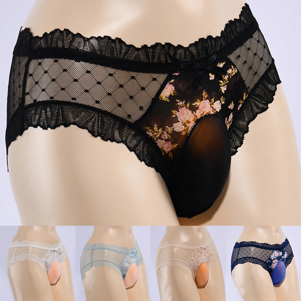 Mens Print Erotic Lingerie See-Through Sissy Pouch Panties Boxer Sheer Briefs Low Rise Comfortable Gay Underwear Underpants
Mens Print Erotic Lingerie See-Through Sissy Pouch Panties Boxer Sheer Briefs Low Rise Comfortable Gay Underwear Underpants
