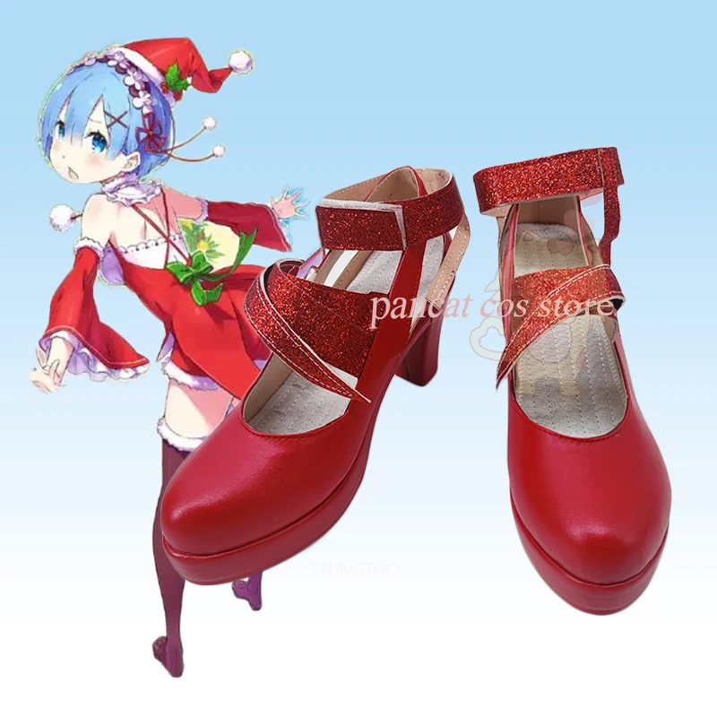 Туфли для косплея Re:Zero Rem, длинные ботинки на Хэллоуин, комикс, костюм для косплея, реквизит для аниме, Рождественская обувь для косплея, карнавал, Cos
Туфли для косплея Re:Zero Rem, длинные ботинки на Хэллоуин, комикс, костюм для косплея, реквизит для аниме, Рождественская обувь для косплея, карнавал, Cos