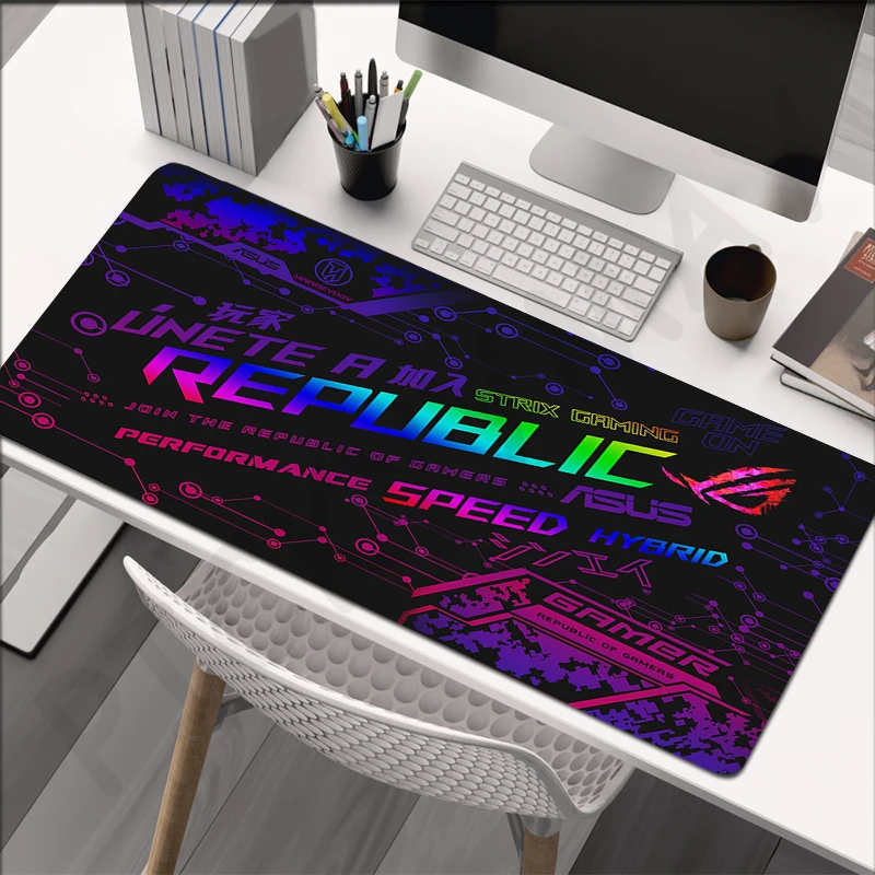 Large Mouse Pads Asus Design Gaming Mousepad Gamer Mouse Mat Keyboard Mats Desk Pad Mousepads XXL 90x40cm For Computer
Large Mouse Pads Asus Design Gaming Mousepad Gamer Mouse Mat Keyboard Mats Desk Pad Mousepads XXL 90x40cm For Computer