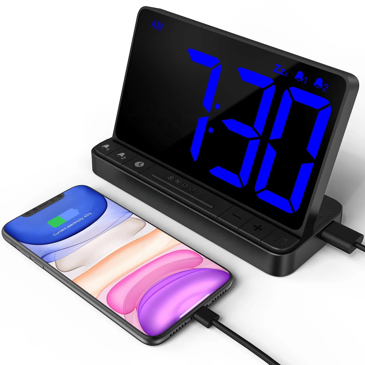 Easy to Use Dimmable Clock for Kids with snooze led mirror clock Digital Alarm Clock
Easy to Use Dimmable Clock for Kids with snooze led mirror clock Digital Alarm Clock