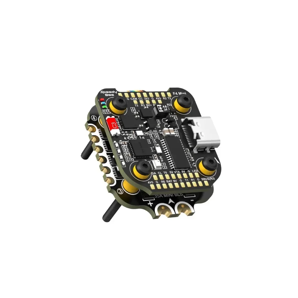 SpeedyBee F405 Mini BLS 35A 20x20MM Stack/Flytower 3-6S LiPo Barometer/OSD/Bluetooth/BLHeli_S 4INQ ESC For FPV Racing Drone
SpeedyBee F405 Mini BLS 35A 20x20MM Stack/Flytower 3-6S LiPo Barometer/OSD/Bluetooth/BLHeli_S 4INQ ESC For FPV Racing Drone