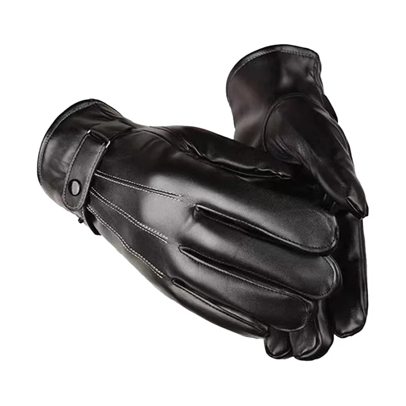 Thickening Leather Gloves Men's Fashion Velvet Lining Outdoor Motorcycle Riding Autumn and Winter Plush Warmth cycling gloves
Thickening Leather Gloves Men's Fashion Velvet Lining Outdoor Motorcycle Riding Autumn and Winter Plush Warmth cycling gloves
