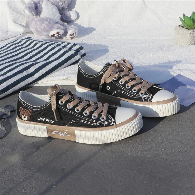 Women's Shoes 2023 Summer Little Bear High Gang Canvas Shoes Women Comfort Casual Flats Shoes Women Lace Up Running Sneakers
Women's Shoes 2023 Summer Little Bear High Gang Canvas Shoes Women Comfort Casual Flats Shoes Women Lace Up Running Sneakers