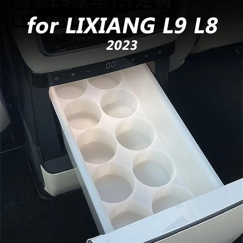 Аксессуары для украшения интерьера автомобиля LIXIANG L9 2023, силиконовая подставка для автомобильного холодильника, держатель для стакана воды, полная упаковка напитков
Аксессуары для украшения интерьера автомобиля LIXIANG L9 2023, силиконовая подставка для автомобильного холодильника, держатель для стакана воды, полная упаковка напитков
