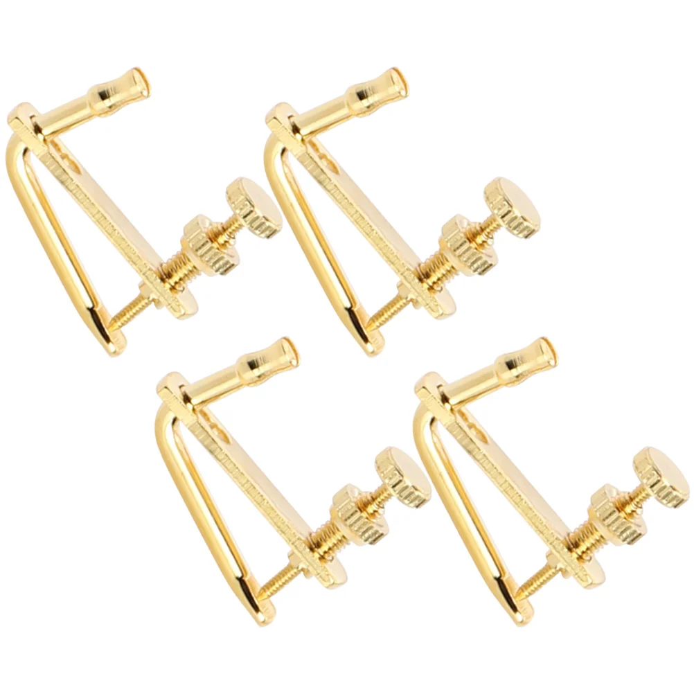 4 Pcs Tuning Violin Trimmer Fine Tuners Replacement Alloy Musical Instrument Parts
4 Pcs Tuning Violin Trimmer Fine Tuners Replacement Alloy Musical Instrument Parts