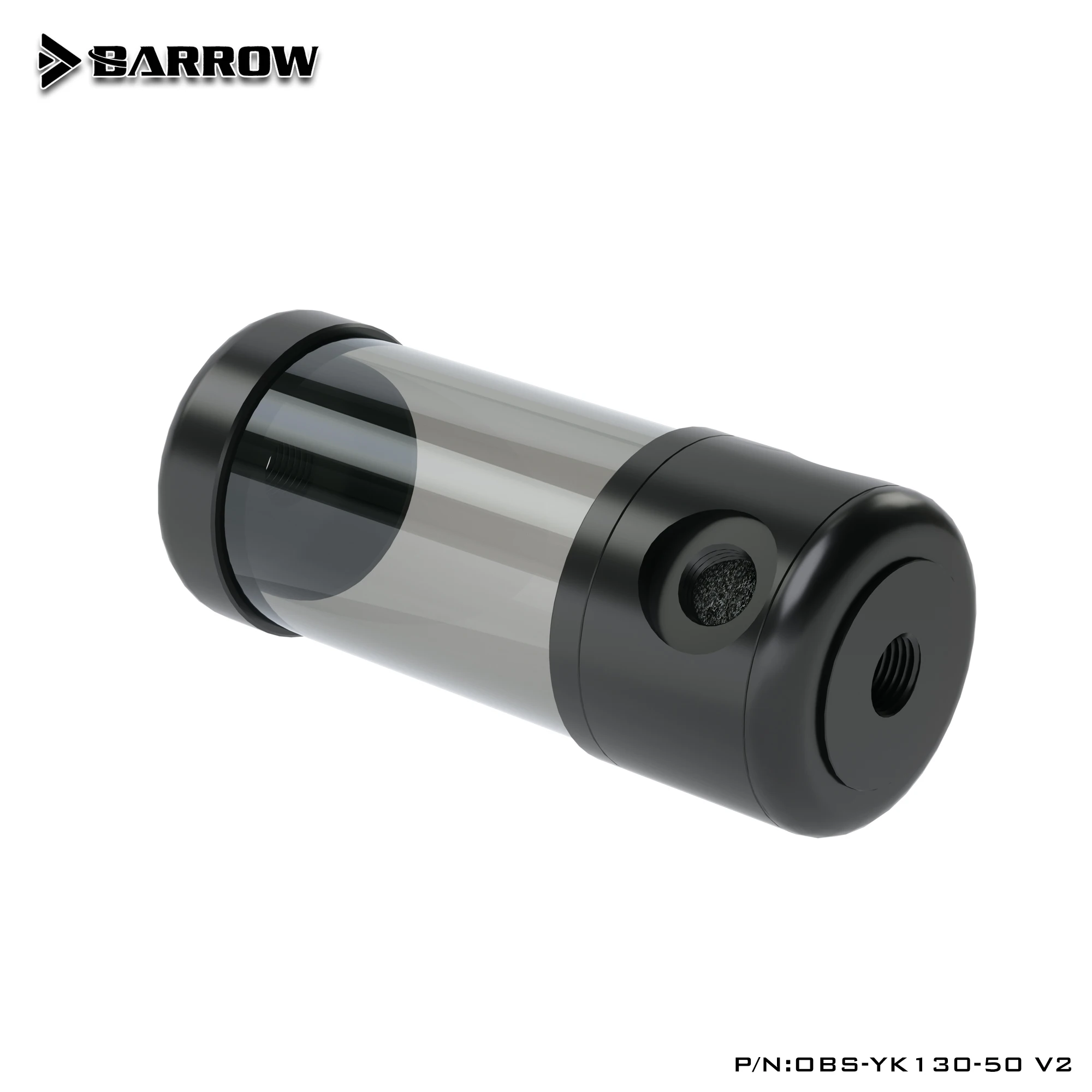 

Barrow OBS-YK-50 V2 50mm Diameter Acrylic Cylindrical Tanks Transparent Wall 130/180/230/280mm Length Water Cooling Reservoir
