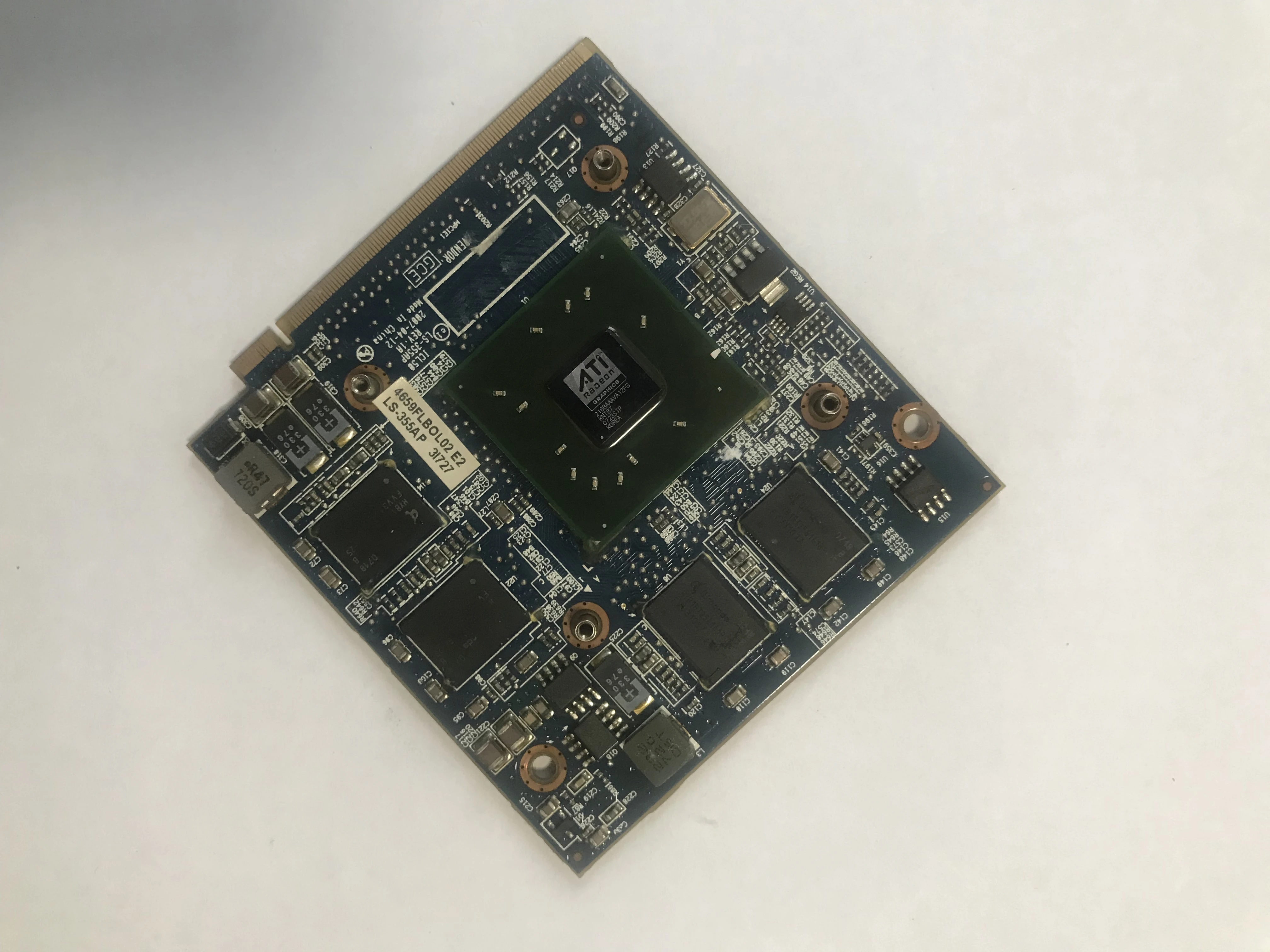 

Used For Acer Aspire 4630G 5520G 6930G 7720G 7730G ATI AMD Radeon HD 2300 HD2300 256MB LS-355AP Graphic Video Card