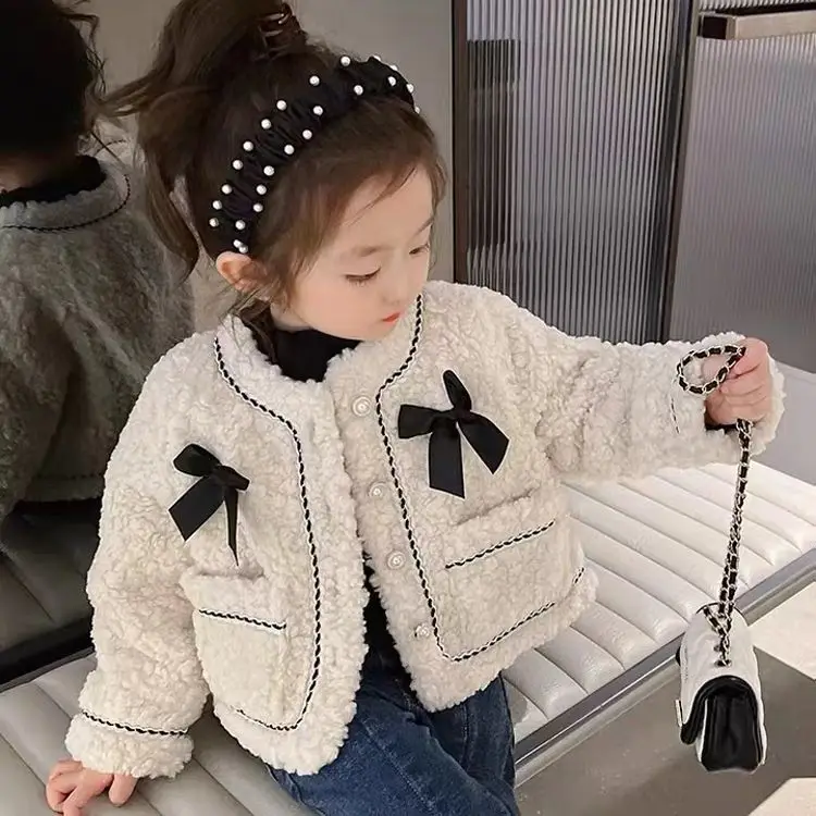 Kids Girls Coat Jacket Outwear 2023 Sweet Faux Fur Warm Velvet Thicken Winter Woolen Coat Outdoor Fleece Children's Clothes S99
Kids Girls Coat Jacket Outwear 2023 Sweet Faux Fur Warm Velvet Thicken Winter Woolen Coat Outdoor Fleece Children's Clothes S99