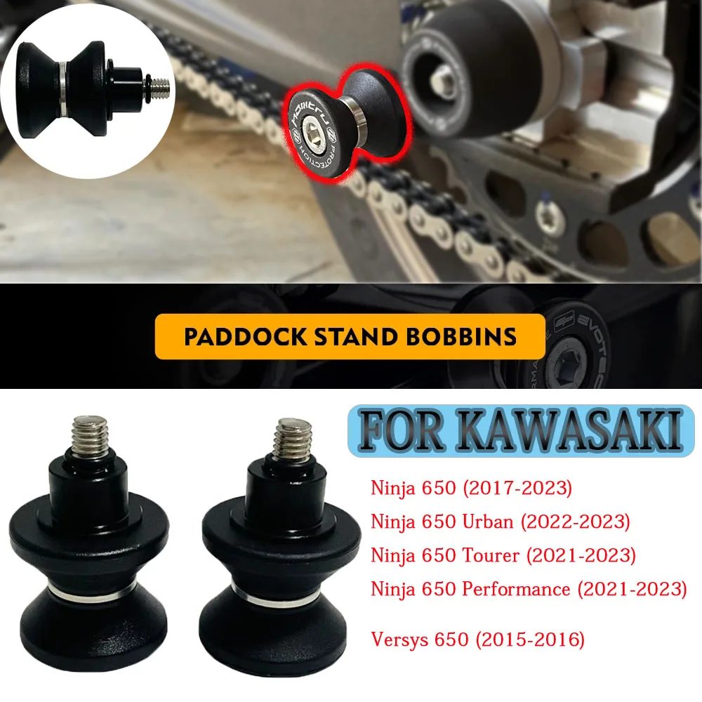 Motorcycle Paddock Stand Bobbins For Kawasaki Ninja650 Urban Tourer Performance Ninja 650 Versys 15-23 GT Pro /Sport/Rally After
Motorcycle Paddock Stand Bobbins For Kawasaki Ninja650 Urban Tourer Performance Ninja 650 Versys 15-23 GT Pro /Sport/Rally After