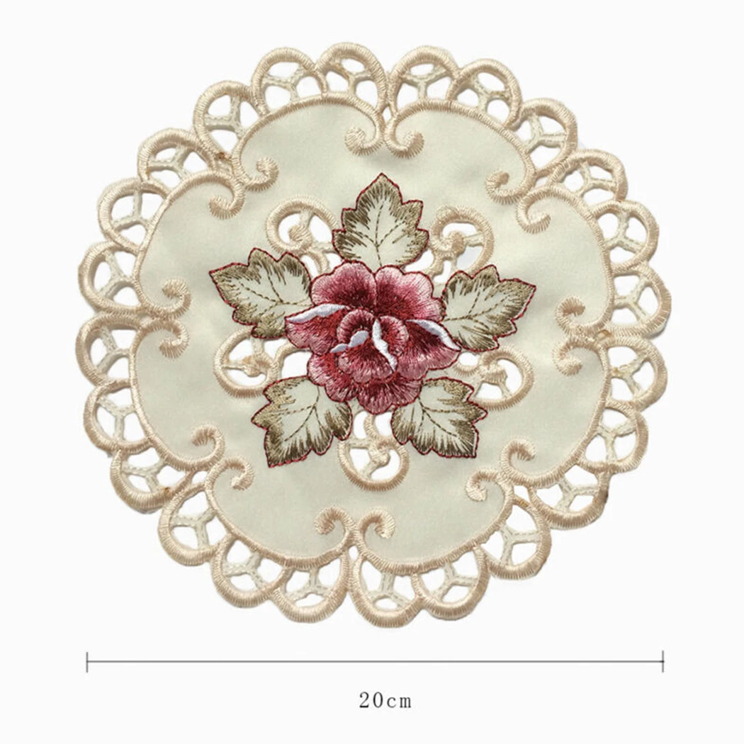 Satin Placemat Tableware Flower Home Party Place mat Reusable Wedding Cover 4pcs Beige Dining Table Embroidered
Satin Placemat Tableware Flower Home Party Place mat Reusable Wedding Cover 4pcs Beige Dining Table Embroidered