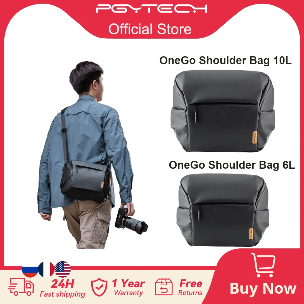 

PGYTECH Onego Camera Sling Bag 6L 10L Crossbody Camera Bag For Sony/Canon/Nikon Drone DJI Mavic 3 Series/Air 4