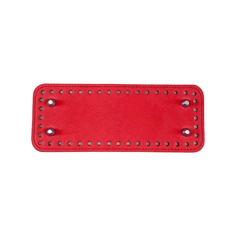 Rectangle Bags Bottom Nail-Bottom Shaper Pad Leather Bag Bottom with 44 Holes for DIY Crossbody Shoulder Bag Knitted Bag
Rectangle Bags Bottom Nail-Bottom Shaper Pad Leather Bag Bottom with 44 Holes for DIY Crossbody Shoulder Bag Knitted Bag