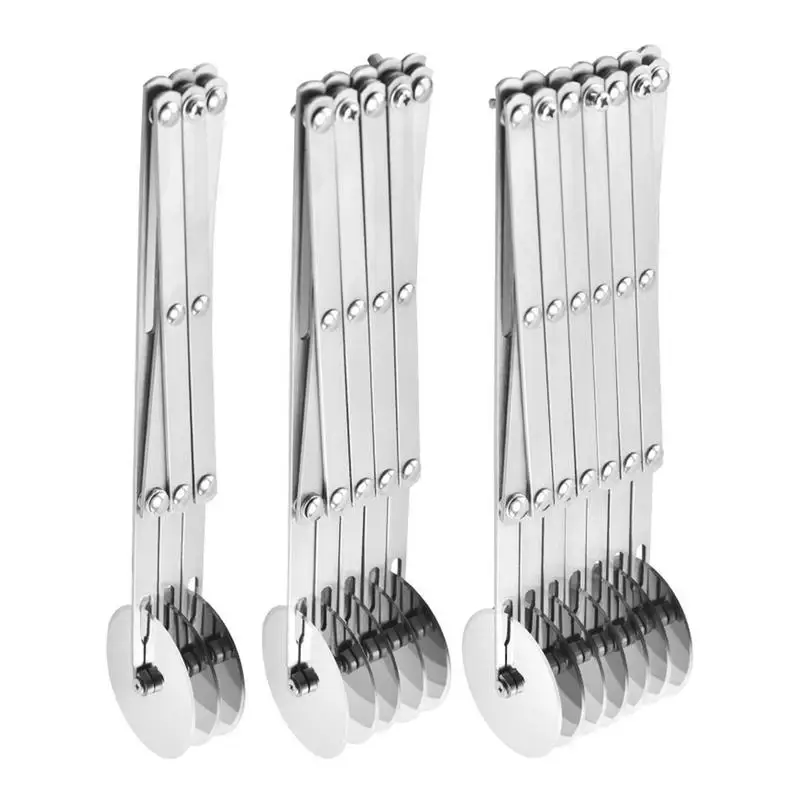 Pastry Cutter Stainless Pizza Wheel Cutter Cookie Pastry Cutters Divider Biscuit Cutter Tool For Pastry Bread Cookie Dough
Pastry Cutter Stainless Pizza Wheel Cutter Cookie Pastry Cutters Divider Biscuit Cutter Tool For Pastry Bread Cookie Dough