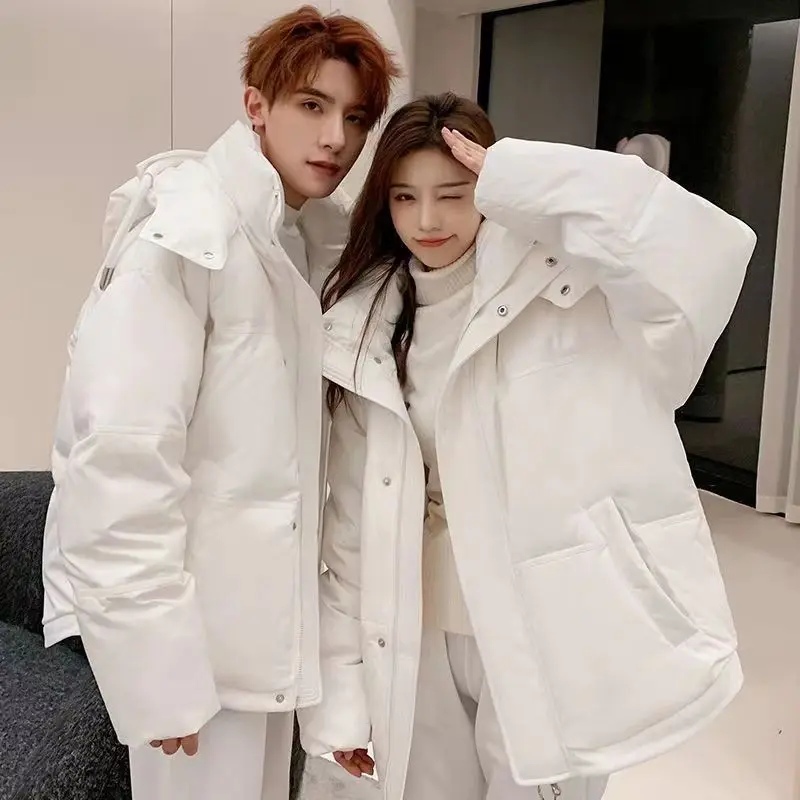 Super Thick Hooded Parkas Couples Winter Couples Outwear with Loose Down Jacket Oversized Overcoat 2023 New Relaxation Coat
Super Thick Hooded Parkas Couples Winter Couples Outwear with Loose Down Jacket Oversized Overcoat 2023 New Relaxation Coat